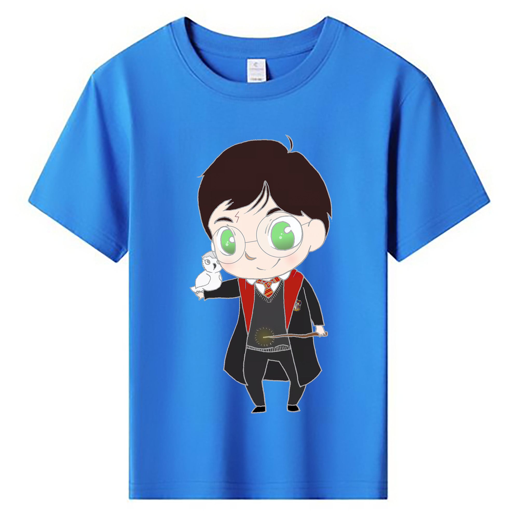（画像用） Harry Potter ハリー・ポッターシリーズ 綿100％キッズTシャツ（フロントプリント）